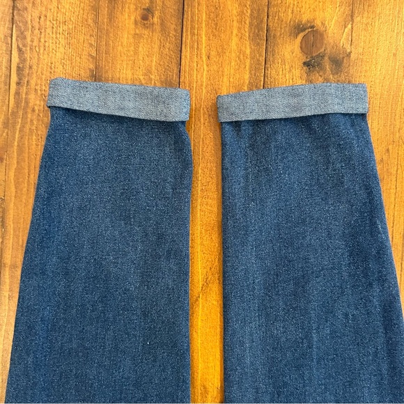 Denim High Waisted Denim Jogger Jeans - Picture 6 of 9